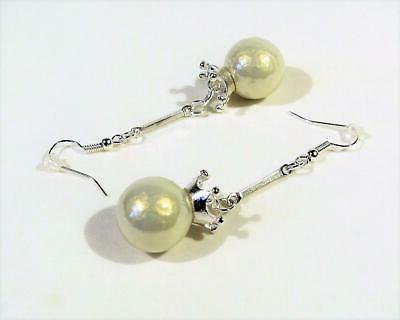 cg6304 orecchini con grande perlato goccia