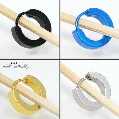 chiusura clip colore 1x orecchini unisex oro