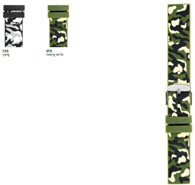 cinturino in silicone linea camouflage in 2