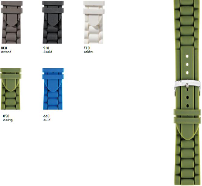 cinturino in silicone vellutato linea lena in