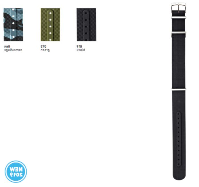 cinturino nato in silicone linea isarco in