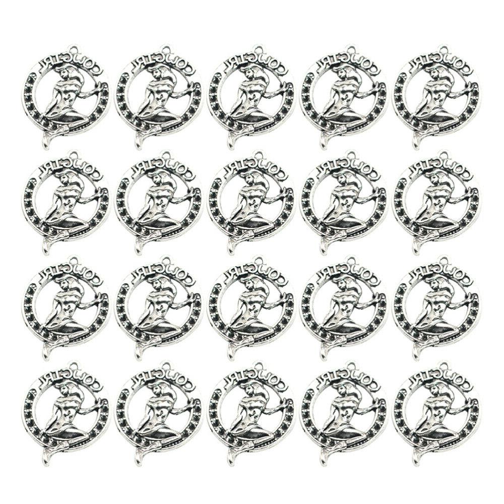 ciondoli in lega cowgirl charms fai da