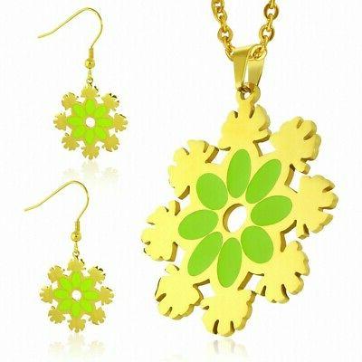 ciondolo a forma di fiore con fiocco