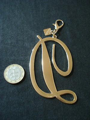 ciondolo pendolo lettera d 10 cm iniziale