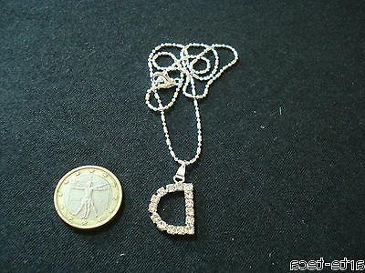 ciondolo pendolo lettera d 2 5 cm