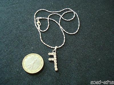 ciondolo pendolo lettera f 2 5 cm