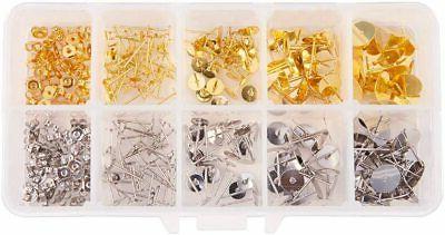 circa 240 pcs componenti accessori per orecchini