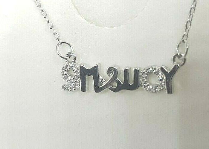 collana e orecchini in argento 925 percent