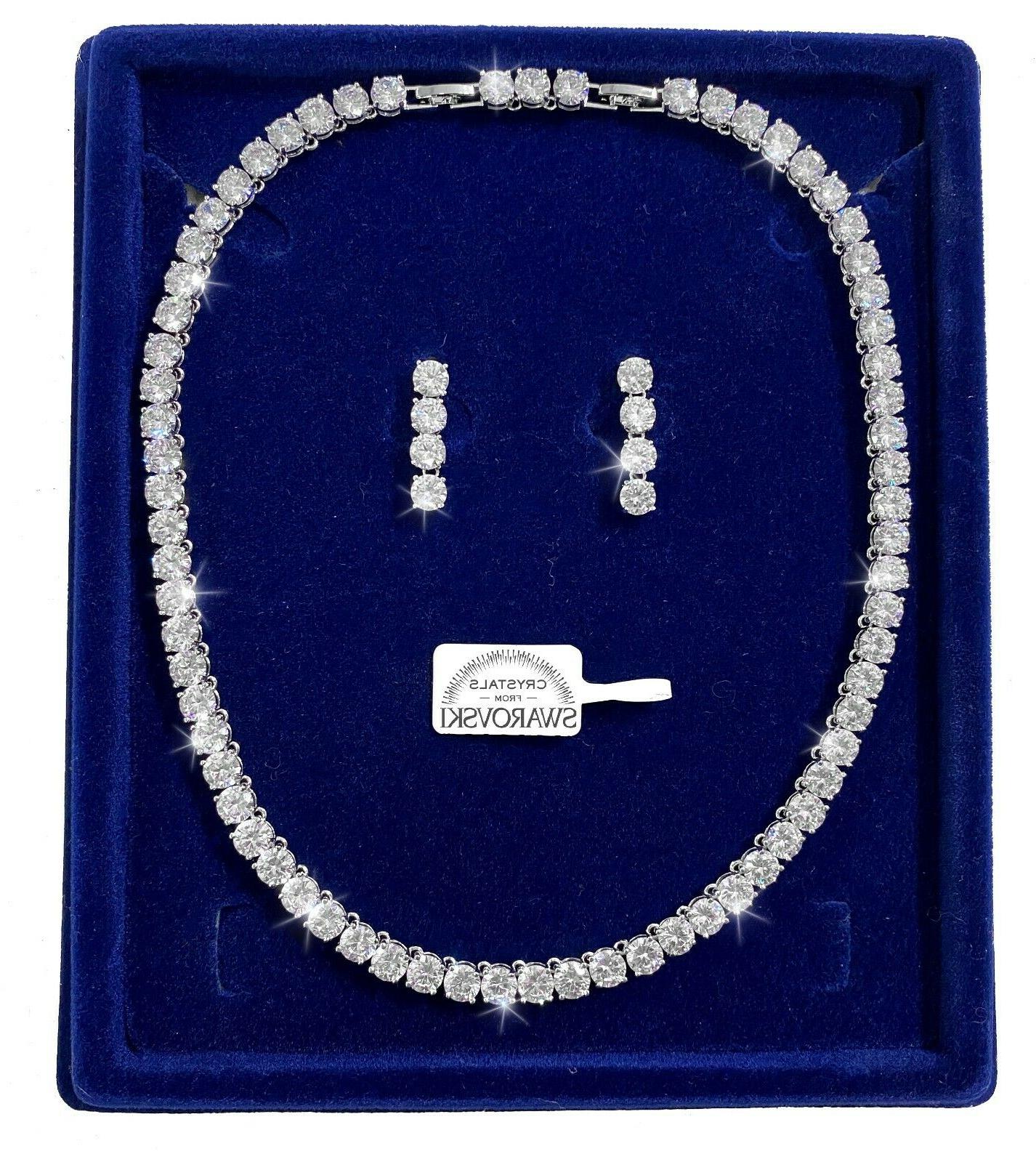 collana e orecchini pl oro 18k donna