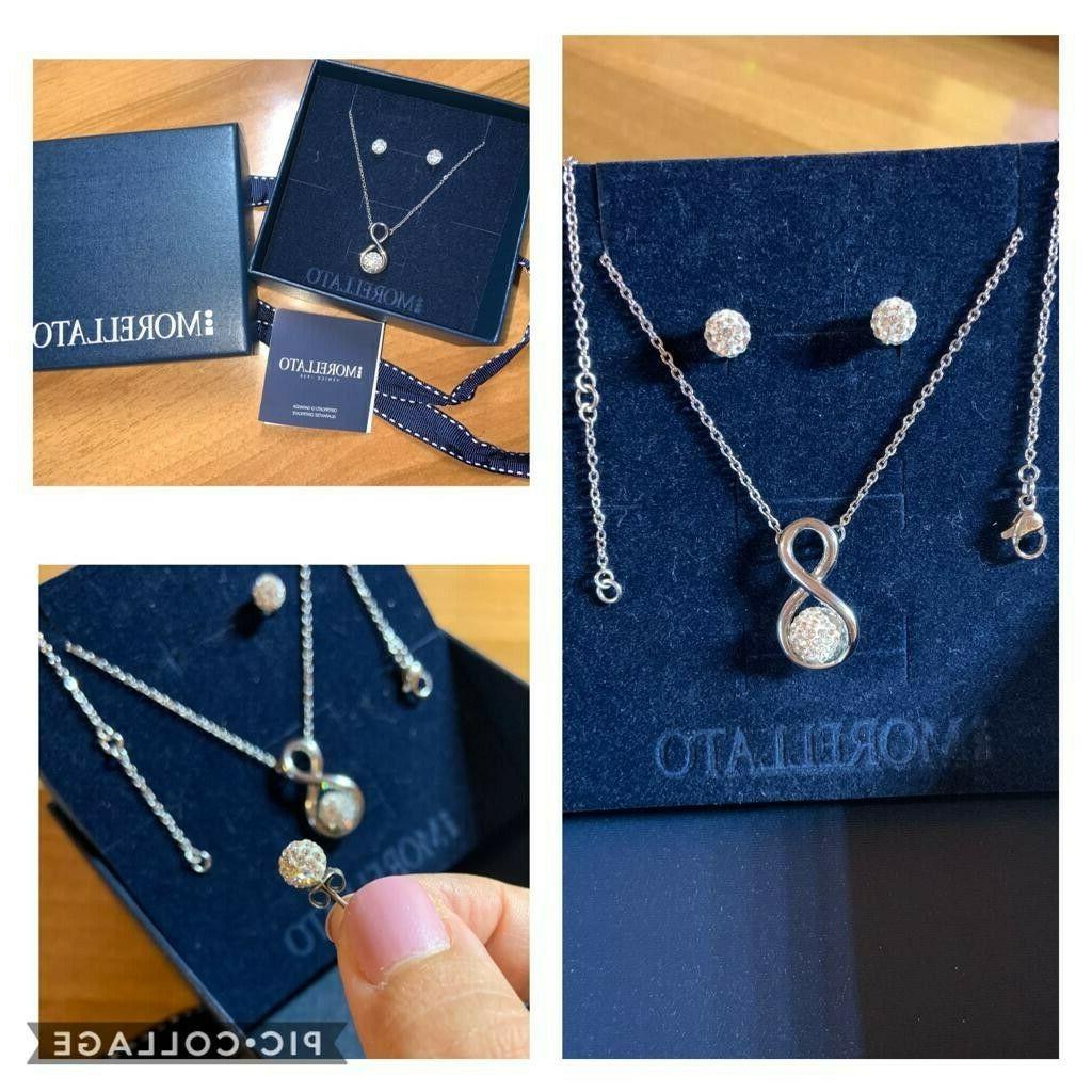 completo collana orecchini collezione luminosa