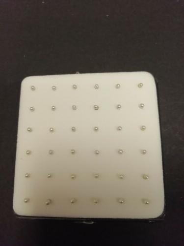 confez 36 orecchini per naso in argento