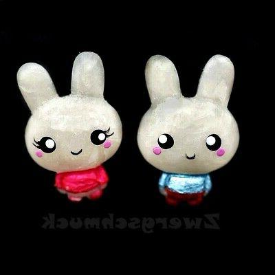 coniglio orecchini a clip paio kawaii gioielli