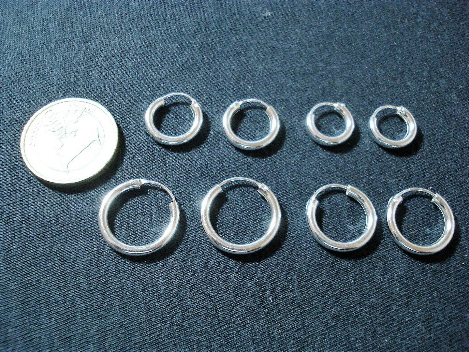 coppia orecchini argento 925 cerhietto pirata spessore