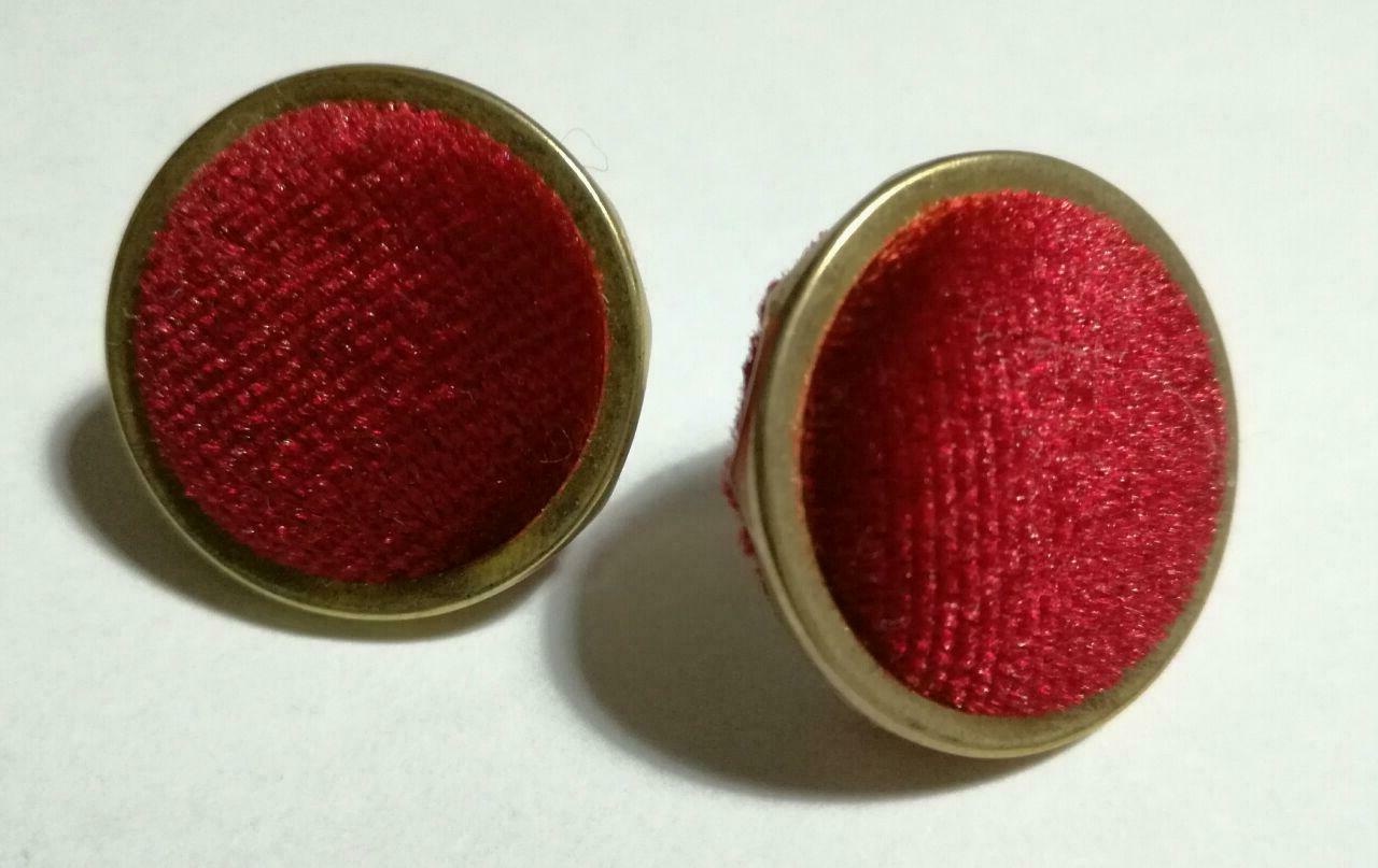 coppia orecchini bottone bigiotteria donna ragazza bottone