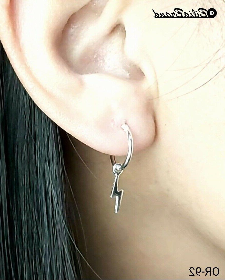 coppia orecchini in argento 925 con soggetto