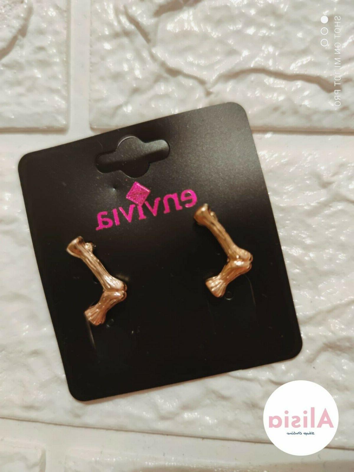 coppia orecchini lettere inziali l colore oro