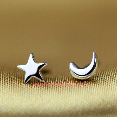 coppia orecchini moda punto da donna stella