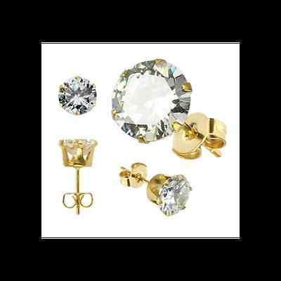 coppia orecchini uomo donna teenager placca oro