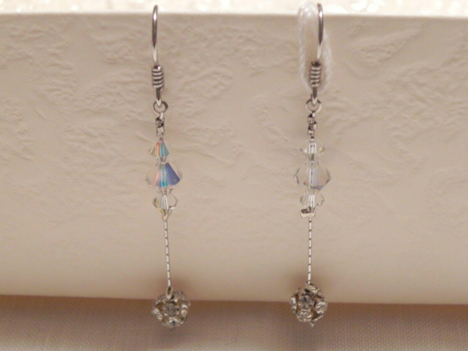 creazioni orecchini lunghi in argento con fatti