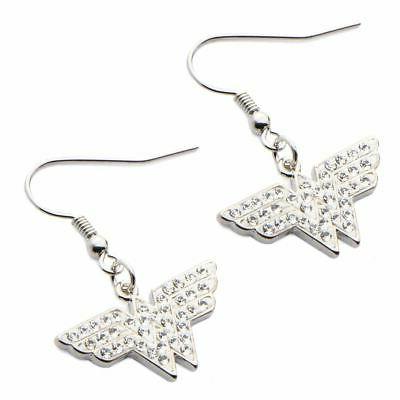 dc wonder woman goutte cristal boucles d