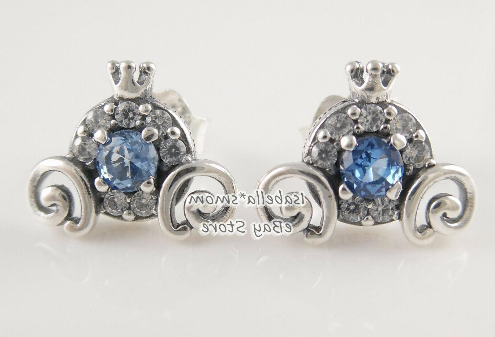 disney cenerentola zucca coach originale blu orecchini