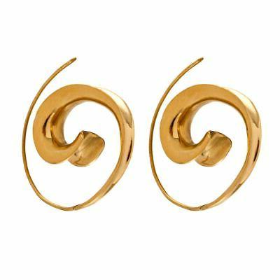 donna uomo ottone color oro etnico tribale