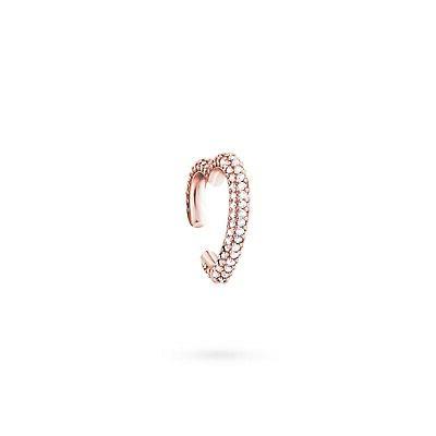 ear cuff cuore orecchini zirconi 4 varianti