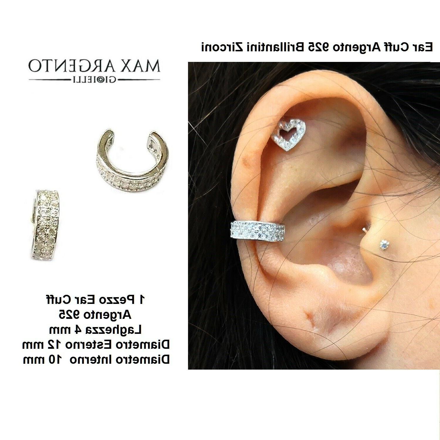 ear cuff mono orecchino in argento 925