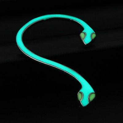 earrings night luminous ear cuff snake orecchini