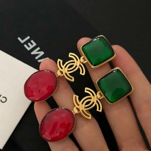 earrings runway logo authentich