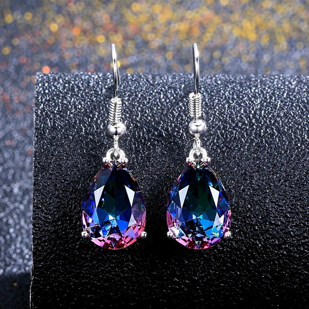 eg elegante finto gemma a goccia d