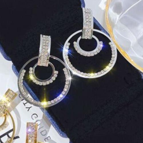 eleganti orecchini a cerchio in argento 925