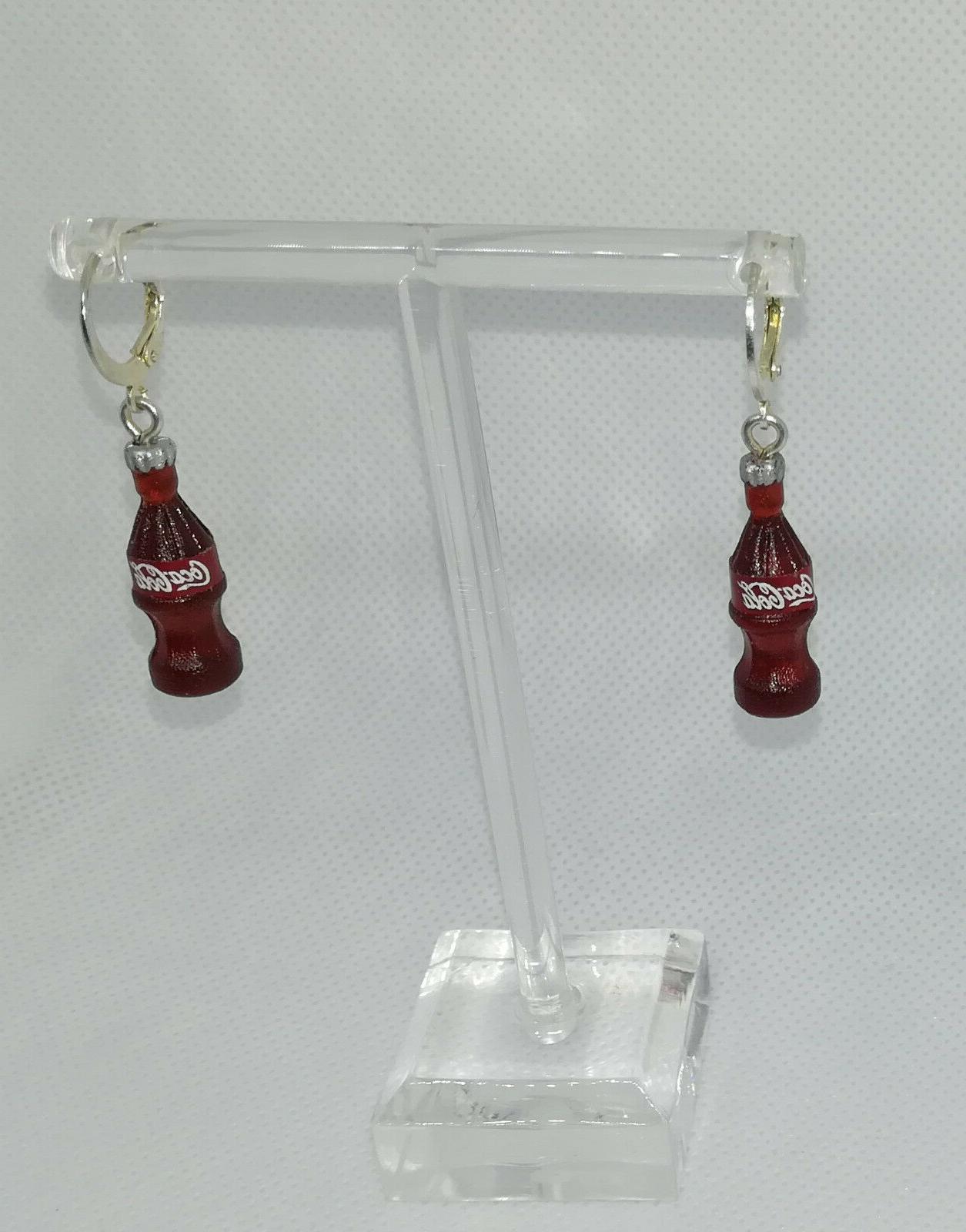 fashion novita orecchini a cerchio miniatura bottiglia