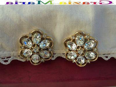 fiammanti orecchini trifari anni 50 boucles d