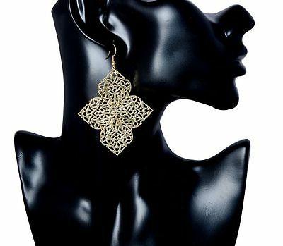 filigrana orecchini pendenti etnico argento oro donna