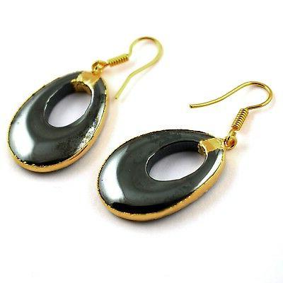 grande gunmetal decorato cerchio 24k placcato oro