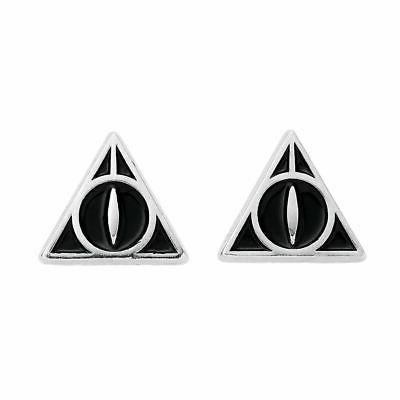 i doni della morte placcato argento orecchini