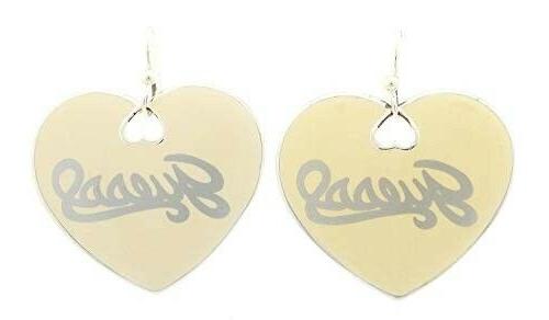 jewels orecchini pendenti cuore smaltati ube21012 nuovo