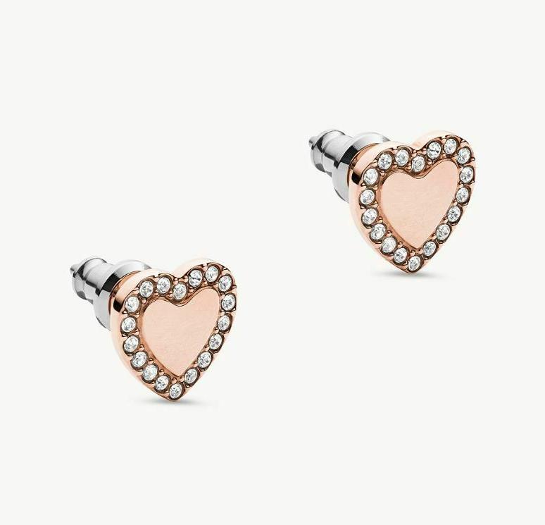 jf03364791 orecchini da donna a perno rosa
