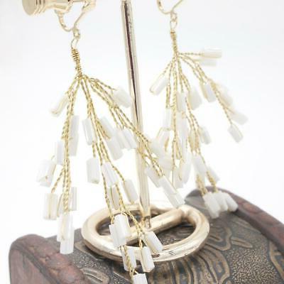lady lady elegant beads nappe ciondola orecchini