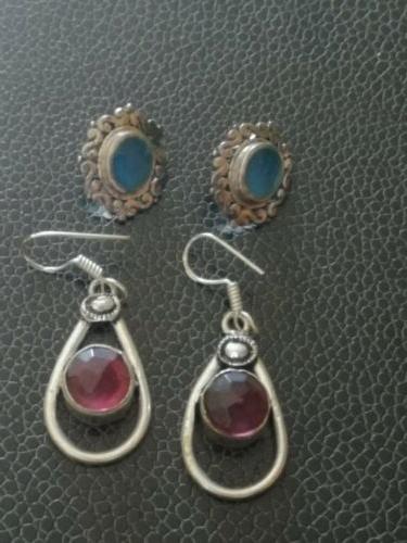 lotto di orecchini vintage da donna in