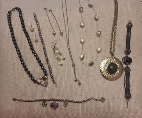 lotto stock gioielli bigiotteria orecchini bracciale e