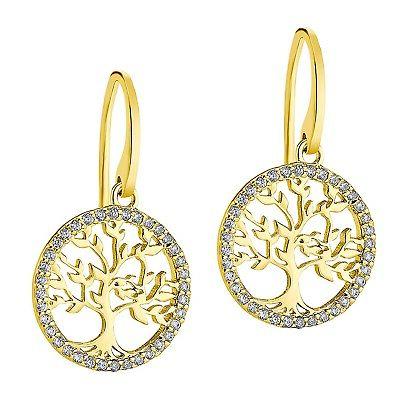 lotus argento albero della vita 925 orecchini