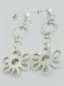 Fiori Chiusura A Farfalla Argento 925 Pendente