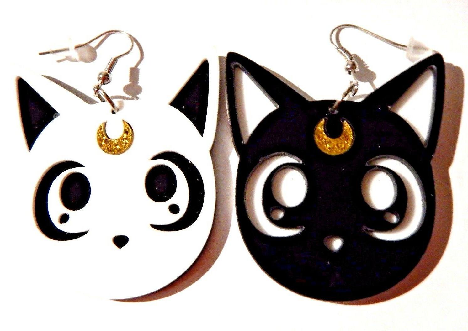 marinaio luna orecchini and artemis carino gattino