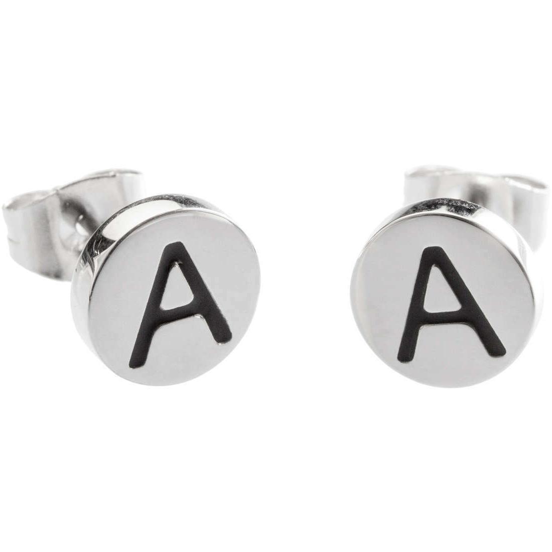 marlu mono orecchino a lobo iniziale oui