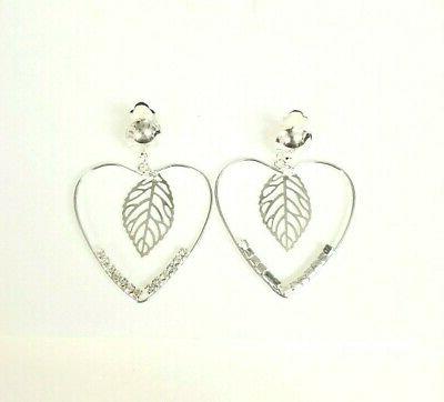 massiccio stile vintage bling clip pendente piuma