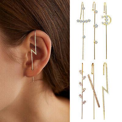 matrimonio paraorecchie crawler hook piercing ear wrap
