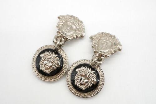 medusa motivo orecchini grande swing accessori argento