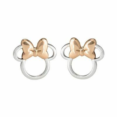 minnie mouse tete boucles d oreilles clous